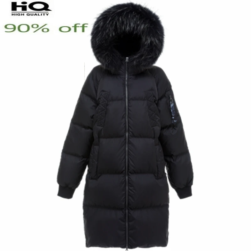 

Streetwear Real Raccoon Fur Hodded Jacket Men Winter Duck Down Coat Clothes 2022 Korean Warm Fashion Down Parkas LW2307