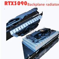 for md king kong rtx30908070 display card backboard radiator integrated fan mining machine video memory radiator