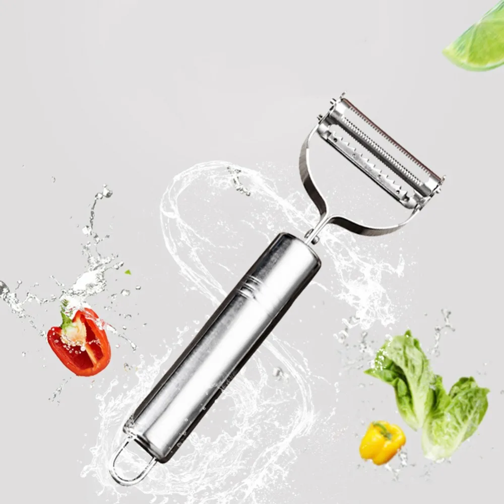 2 в 1 Терка Жульен Peelers из нержавеющей стали кухонные принадлежности фрукты овощи