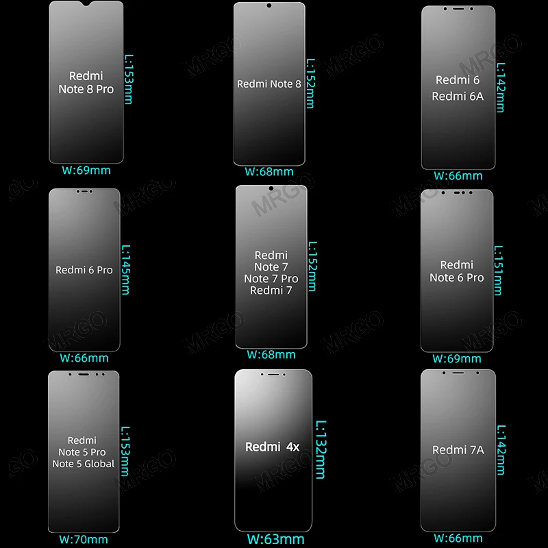 Защитная пленка для экрана из закаленного стекла Xiaomi Redmi Note 8 Pro glass 7 5 защитная 4X 6A