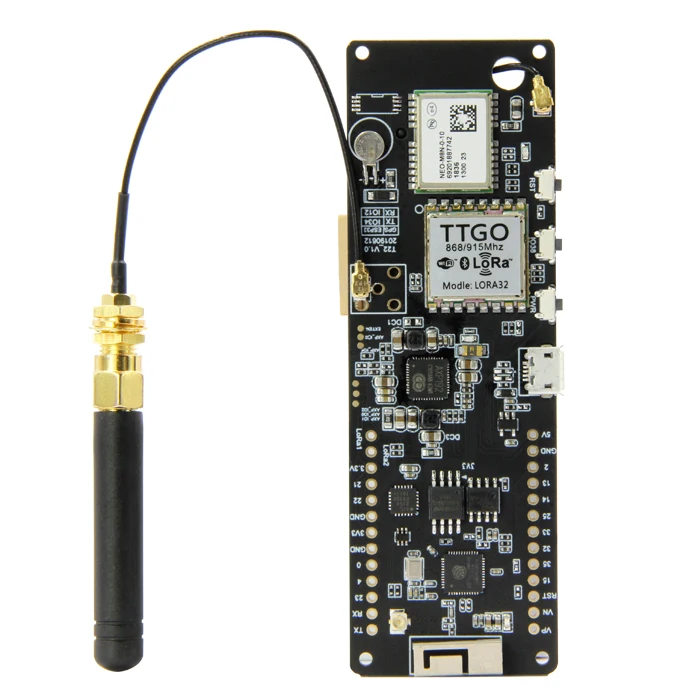 Gps NEO-M8N LILYGO®TTGO Т-образной балки V1.0 ESP32 LORA 433/868/915/923 МГц, Wi-Fi, Беспроводной Bluetooth модуль IPEX 18650 Батарея держатель
