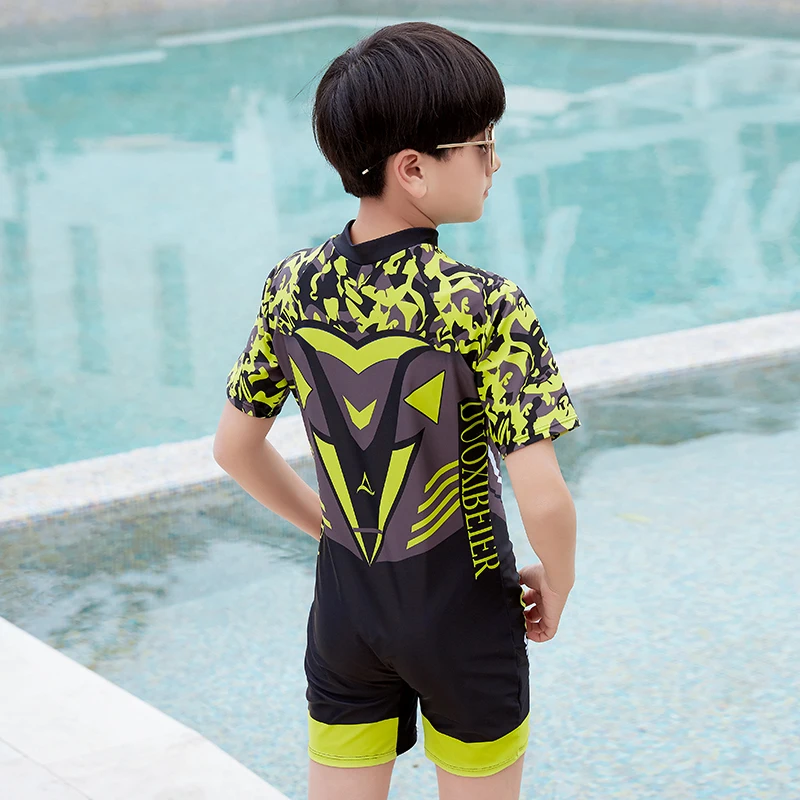 Rhyme Lady 2020 летний Боди костюм Цельный купальник для малышей Купальник мальчиков