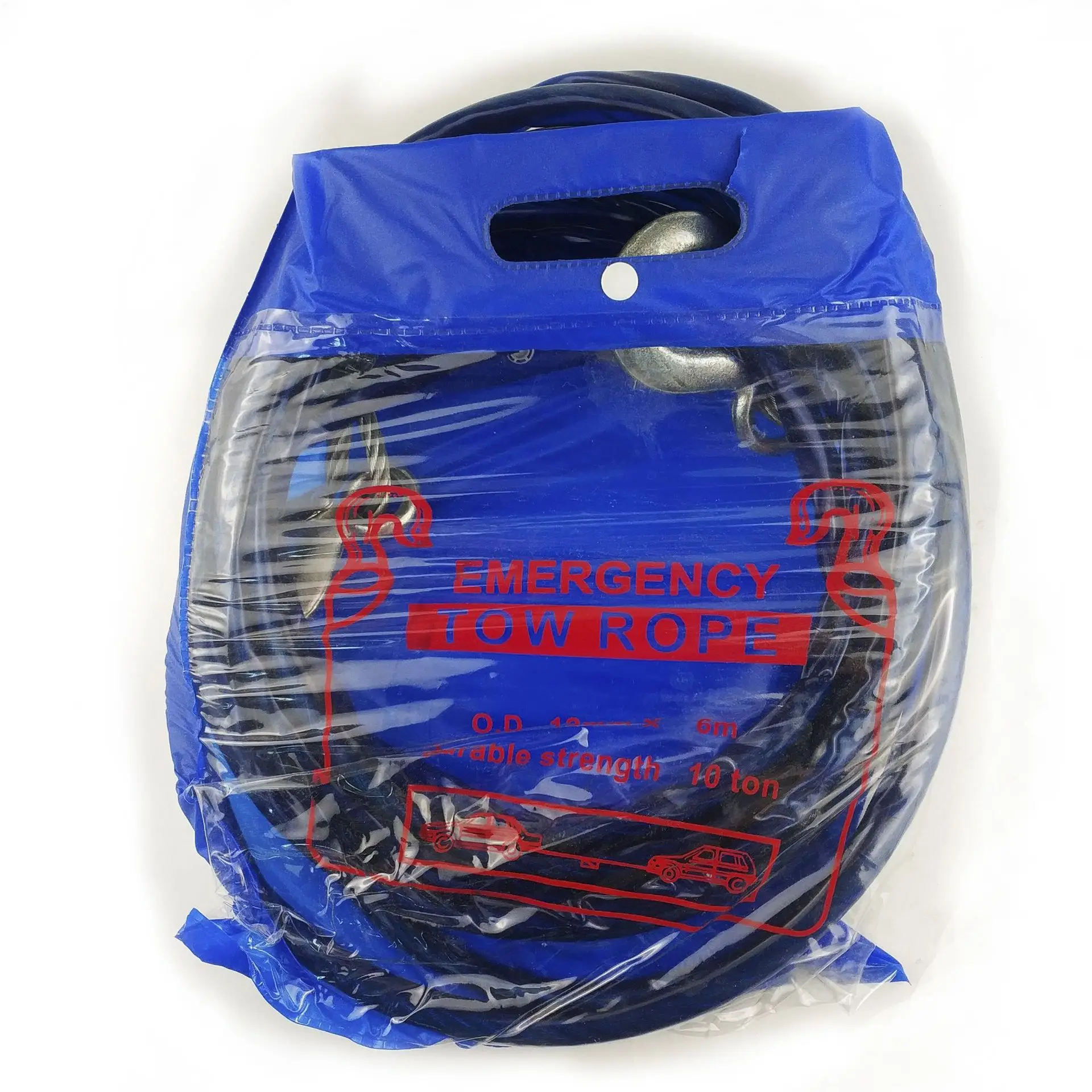 

10mm*6m Winch Rope ATV UTV Synthetic Steel wire Wire trailer rope 95ft 20500Lbs Recovery Off-Road Plasma Towing Rope Winch Line