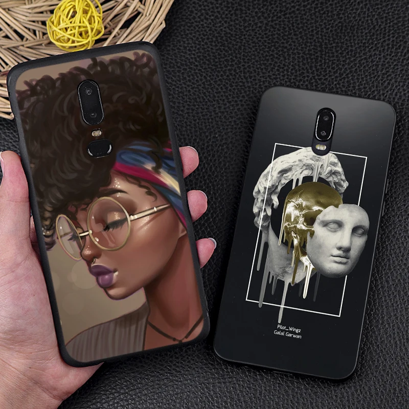 Абстрактное искусство Мягкий силиконовый чехол для телефона oneplus one plus 7 pro 7t 6 6t 5t |