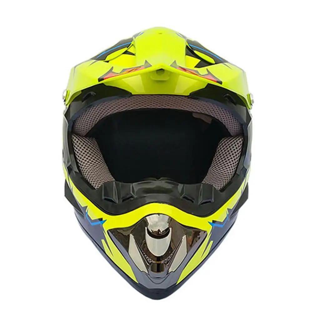 1 комплект мотоциклетный шлем для мотокросса внедорожный маска перчатки