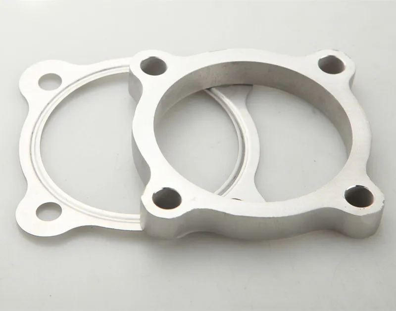 

For T4 GT35 T3/60-1 GT3582R 4 Bolt 3" Turbo Exhaust Downpipe Flange & Gasket Kit