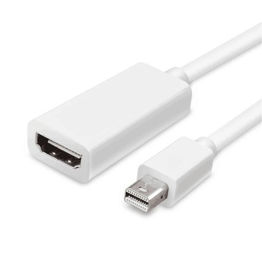 Bundwin Thunderbolt Mini DP к HDMI совместимый 1080P мини дисплей порт дисплея адаптер кабель для