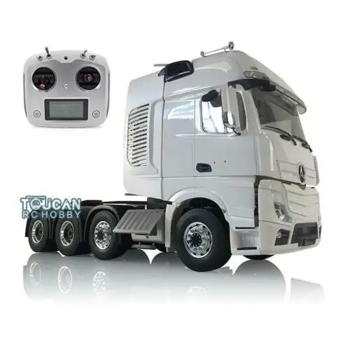 

RC Tractor Truck 1/14 LESU Metal Chassis Motor Radio 402A for Hercules Arcos Cabin THZH0729-SMT4