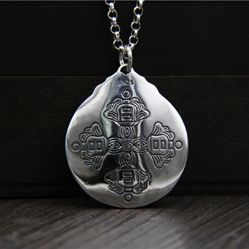 Ожерелье из тайского серебра 925 пробы для мужчин и женщин | Украшения аксессуары