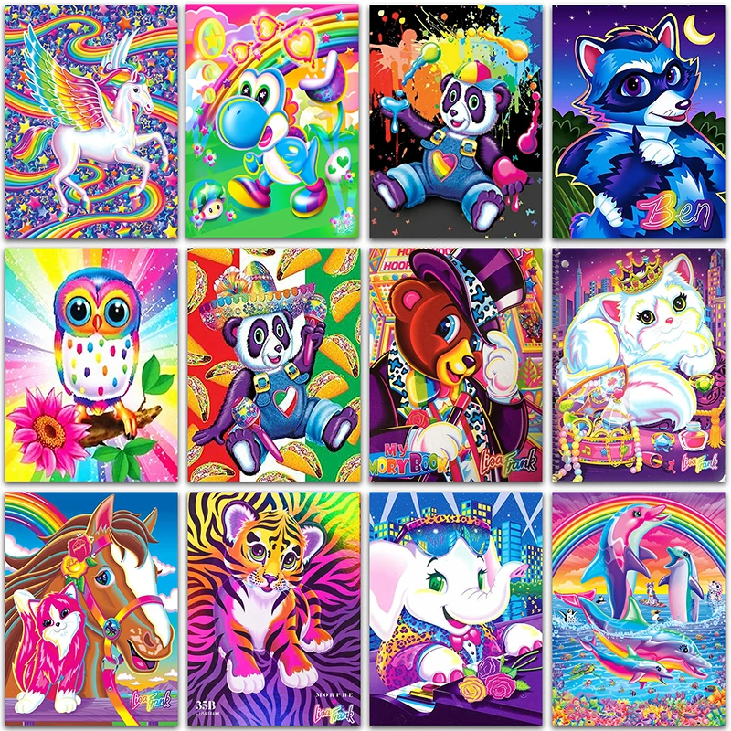 

5D DIY Diamond Painting kit animals unicorn Cat Tiger Horse Full Square&Round Diamond mosaic embroidery Cross stitch home decor