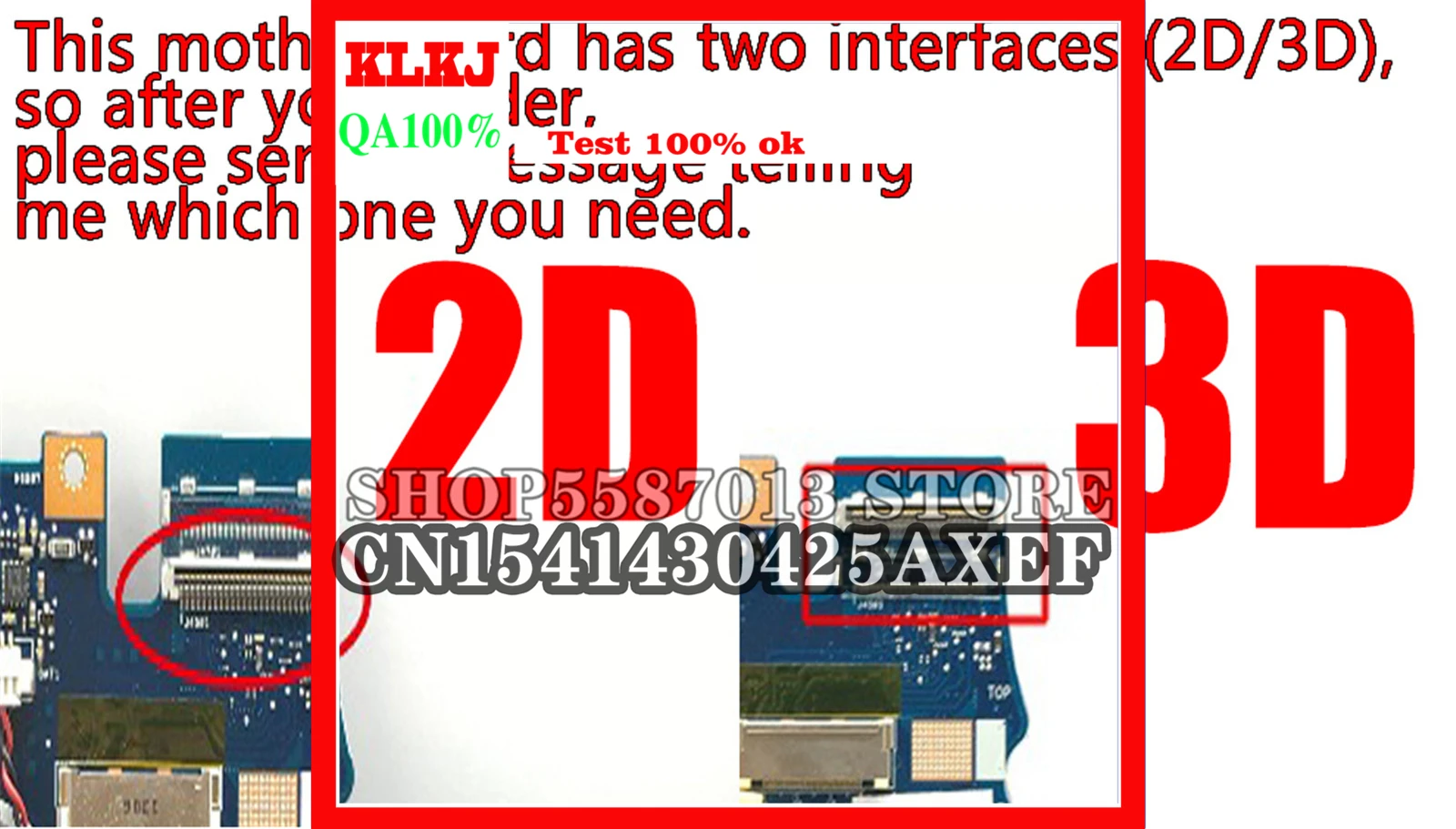 

KLKJ G75VW 2D/3D For ASUS G75VW G75V G75VX Support 2D/3D Connector HM65 Laptop Motherboard 100% Test Work Original