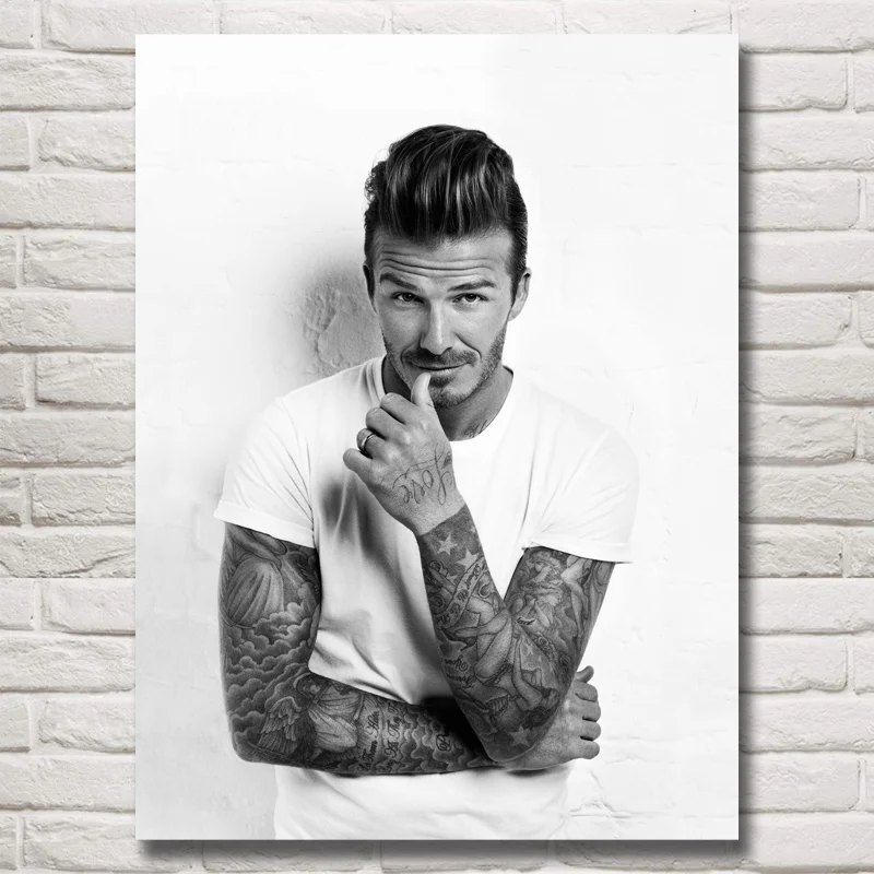 Футбольная звезда foocome Давид Бекхэм настенная живопись спальня Искусство