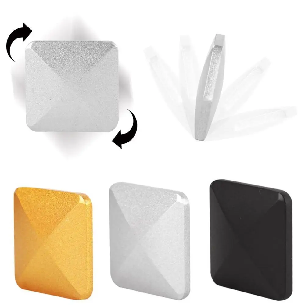 

Мини-Магия гироскопа квадратныая металлическая Прядильный механизм вращающиеся игрушки отпечаток пальца взрослого, игрушка для снятия ст...