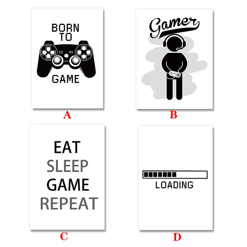 Новый дизайн 2019 постер с принтом игры для мальчиков иллюстрация художественное