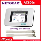 800s AC800S разблокированный Netgear AirCard 450 Мбитс 3g 4g Роутер LTE Беспроводной Мобильный Wi-Fi диапазон 28 700 МГц Mifi