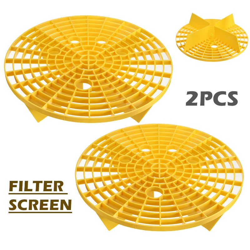 

2 шт. 26 см PP авто мыть защита от гравия вставка гармошку ведро воды фильтр против царапин грязи фильтр для очистки губки Запчасти