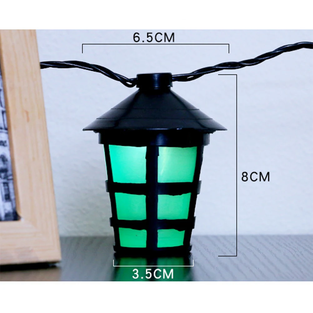 

Solar String Lights 10LED Lantern Light With 2 Modes Outdoor Lamp Waterproof Courtyard Garden Decoration LED Fairy String Lights