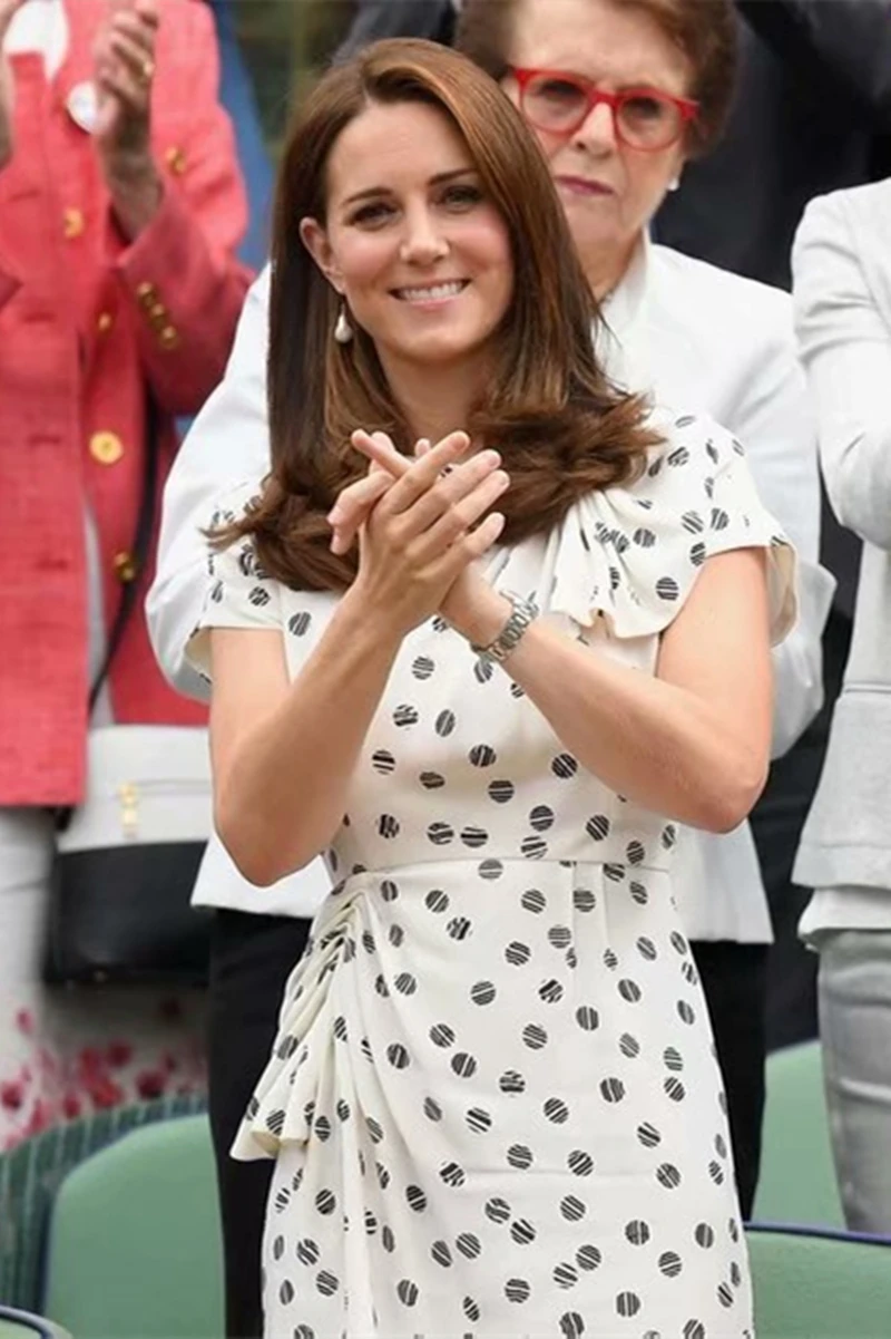 Kate Middleton, принцесса, высокое качество, летние, новые, женские, модные, вечерние, повседневные, сексуальные, для работы, винтажные, элегантные, шикарные, в горошек, платье-карандаш
