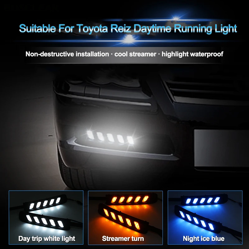 Светодиодные дневные ходовые огни модифицированные противотуманные фары