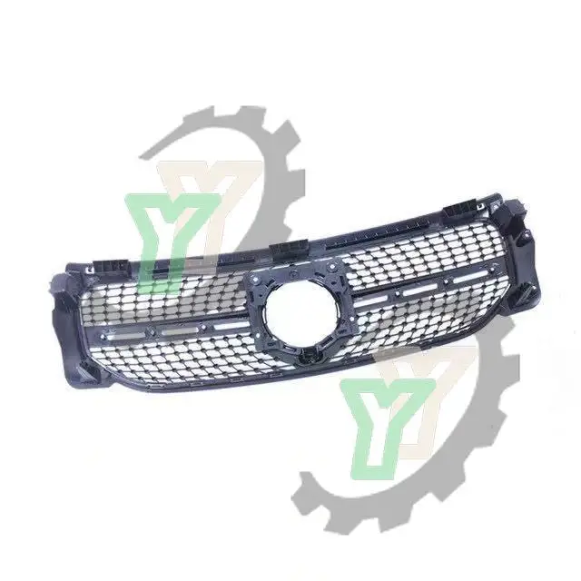 Car front bumper grille modified grille for Mercedes-Benz W247 GLB Class 2020+ Diamond Style Racing Grill