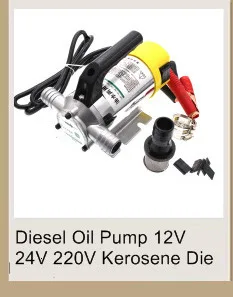 Высокое качество 12V 24V 220V насос для перекачки топлива прямая масляный насос высокого давления Электрический насос дизельного масла керосин PSA генератор водорода из метанола