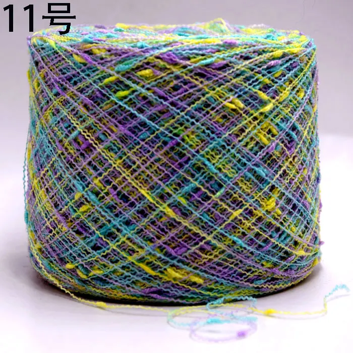 100 г горошек kyrie пряжа из хлопка и льна окрашенная ручная вязка крючком для