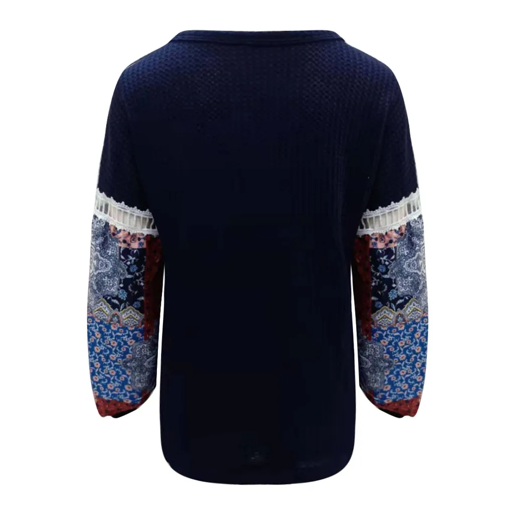 

2020 Autumn New Shirts Women Casual Loose Shirt Camisa Long Sleeve V-neck Tops Vintage Streetwear Plus Size Blouse Dropshipping