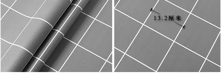 

Grid stereo living room sofa TV background wall paper store bedroom non woven wallpaper murals