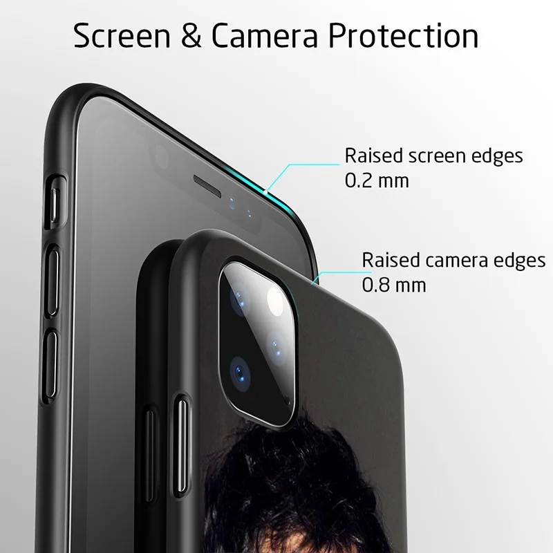 Противоударный силиконовый чехол с изображением дневников вампира Иэна