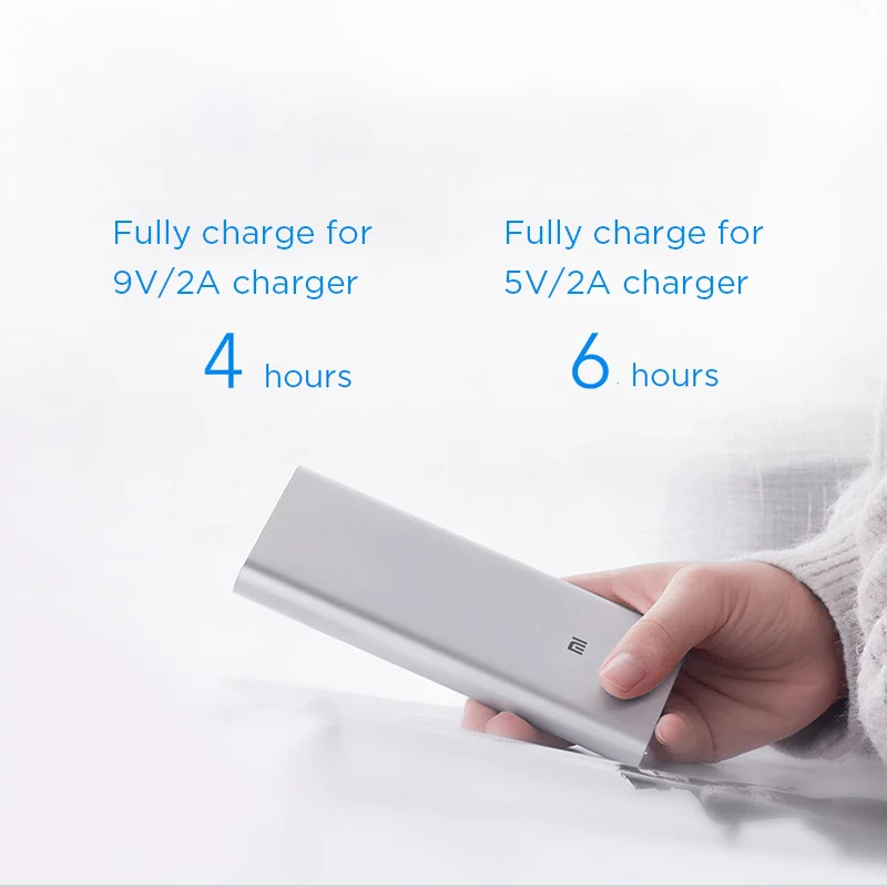 Xiaomi Mi 10000 мАч Power Bank 3 Максимальная 18 Вт Quick Charge USB-C двойной ввода-вывода PLM12ZM mAh