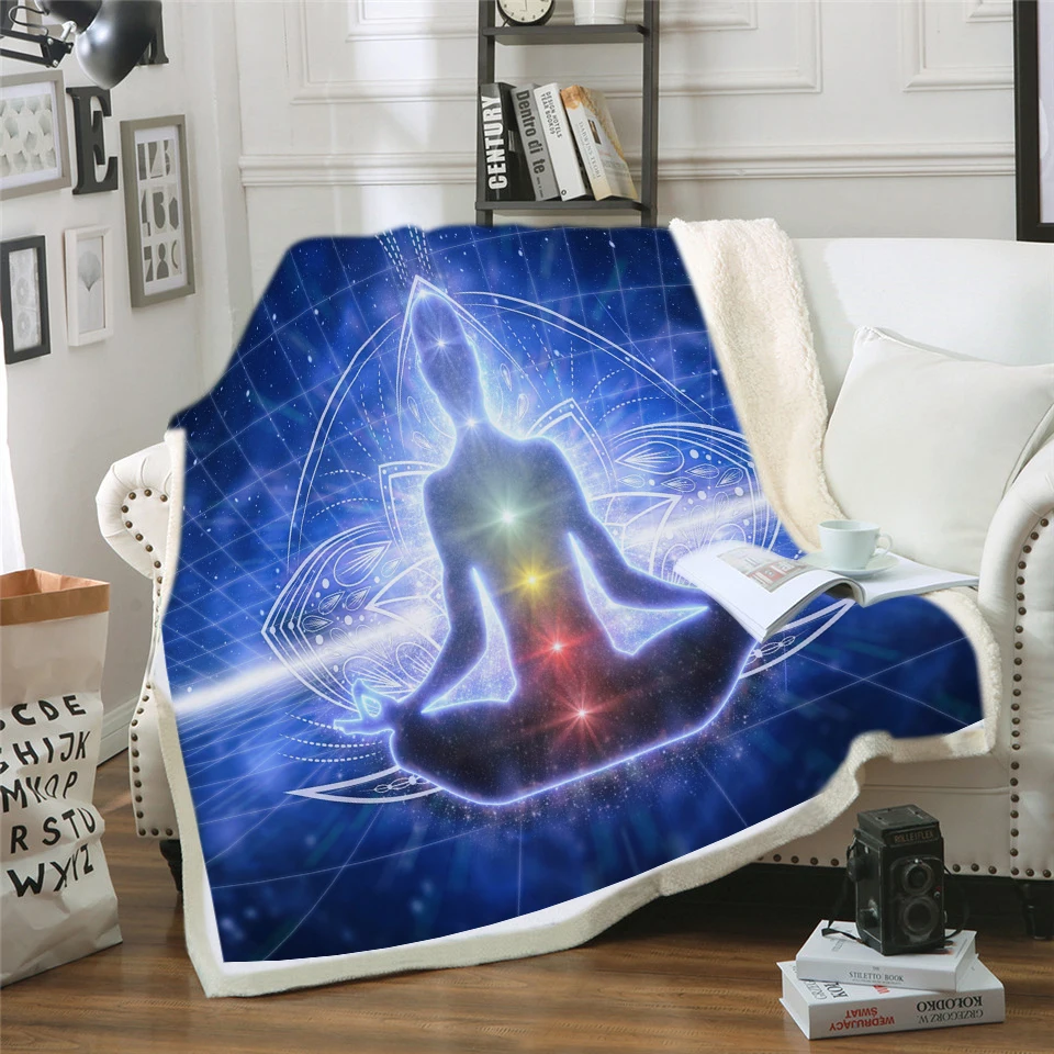 Одеяло для йоги женское летнее пляжное теплое одеяло из микрофибры|Одеяла| |