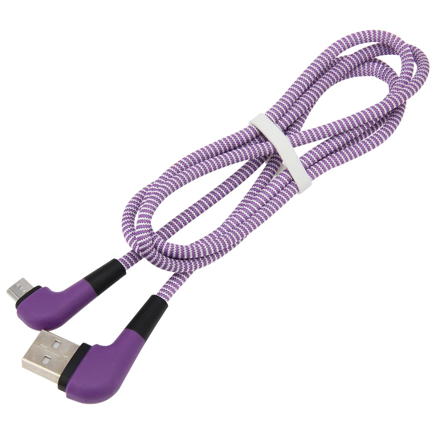 Кабель Micro USB Type-C угловой 90 градусов для Iphone Xiaomi Huawei 50 шт. | Мобильные телефоны и