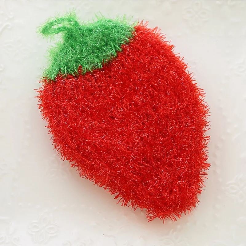 Cute Fruit Kitchen Towels Dish Cloth Hanging Absorbent Soft Cleaning Wiping Rags home kitchen cleaning cloths | Дом и сад