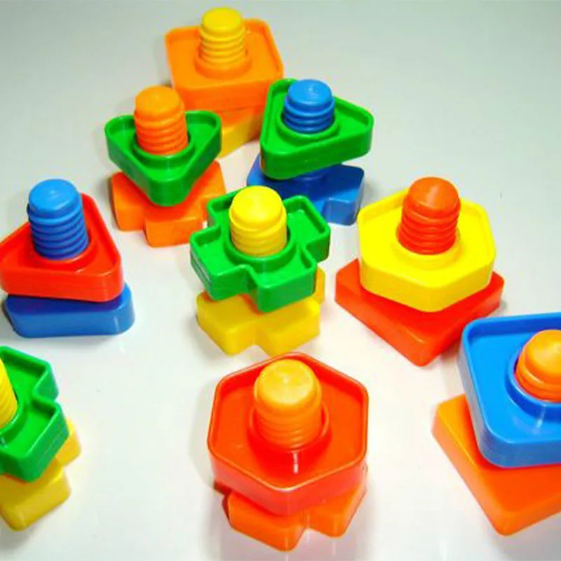 Пазл гайка Монтессори Детский развивающий 0 35 кг|Монтессори| |