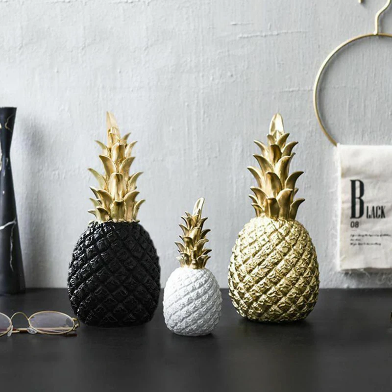 

Hot Nordic Modern Pineapple Decoration Living Room Window Desktop Decor D6
