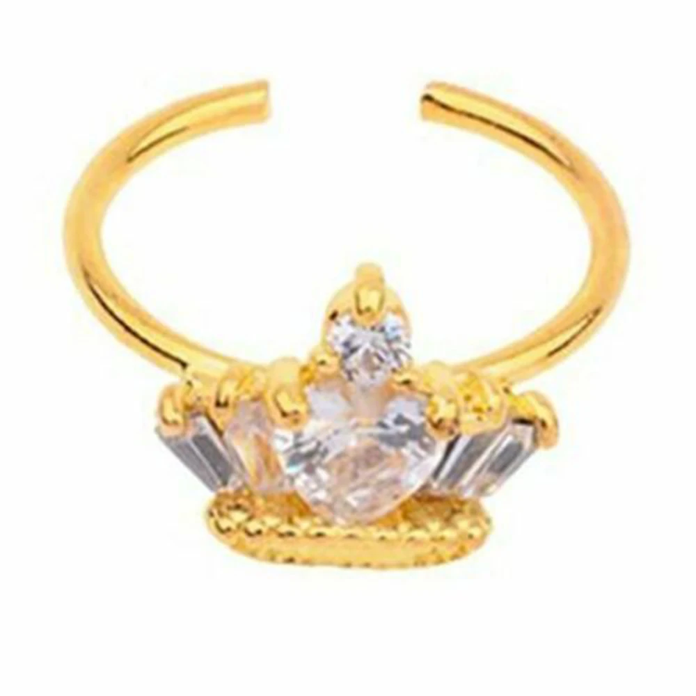 Винтажные кольца с открытым носком летние пляжные украшения простые стразы