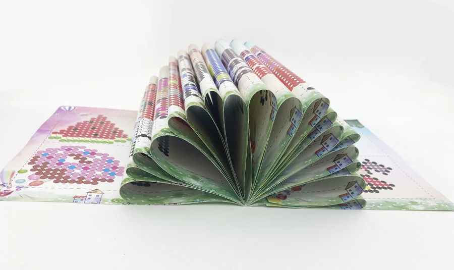 Perler учебный ручной бисер 5 мм рисунок узор Atlas Hama бусины инструмент книга Железный