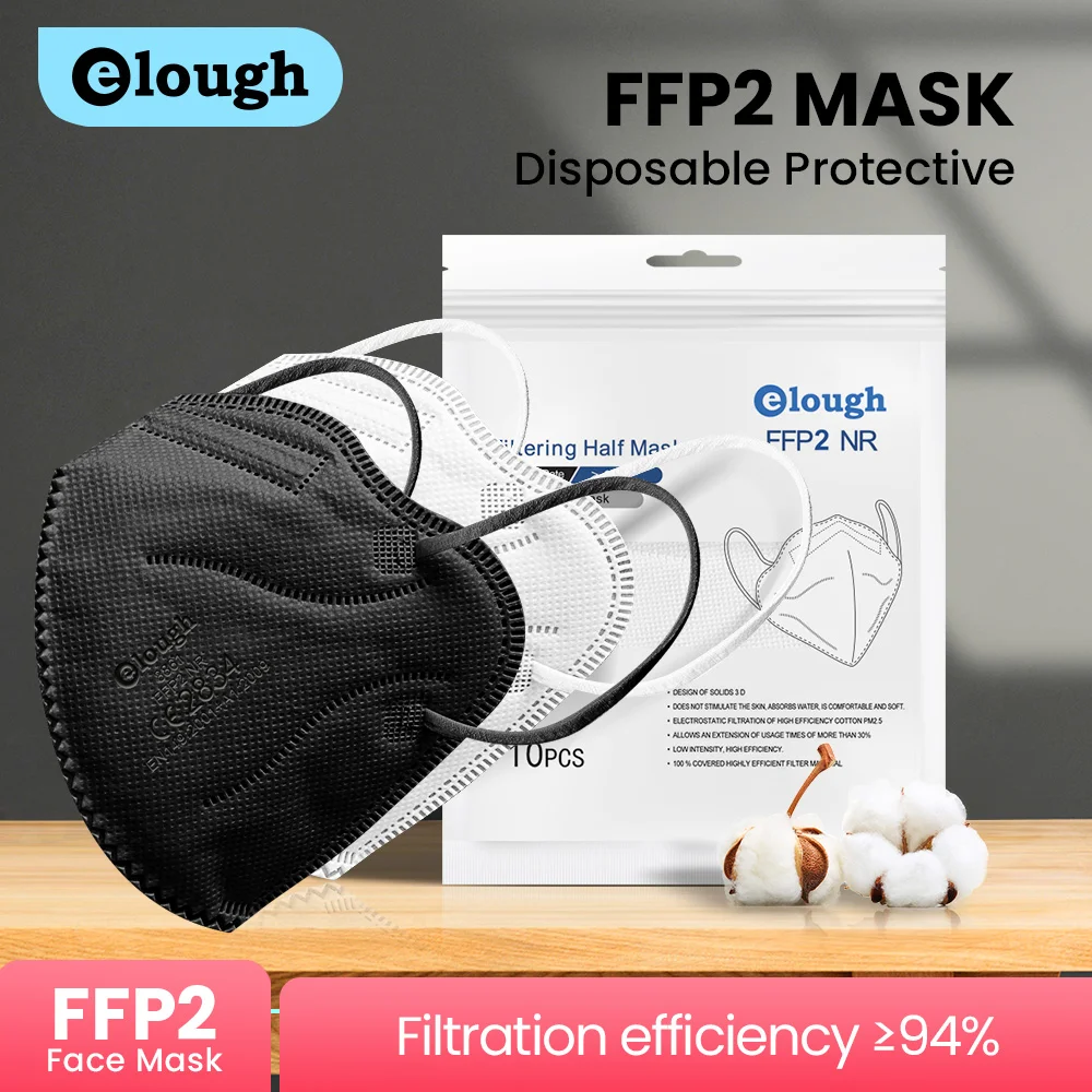 

Elough новая mascarilla homologada mascarillas fpp2, маска для лица, маски ffp2, маски для лица kn95, сертификат