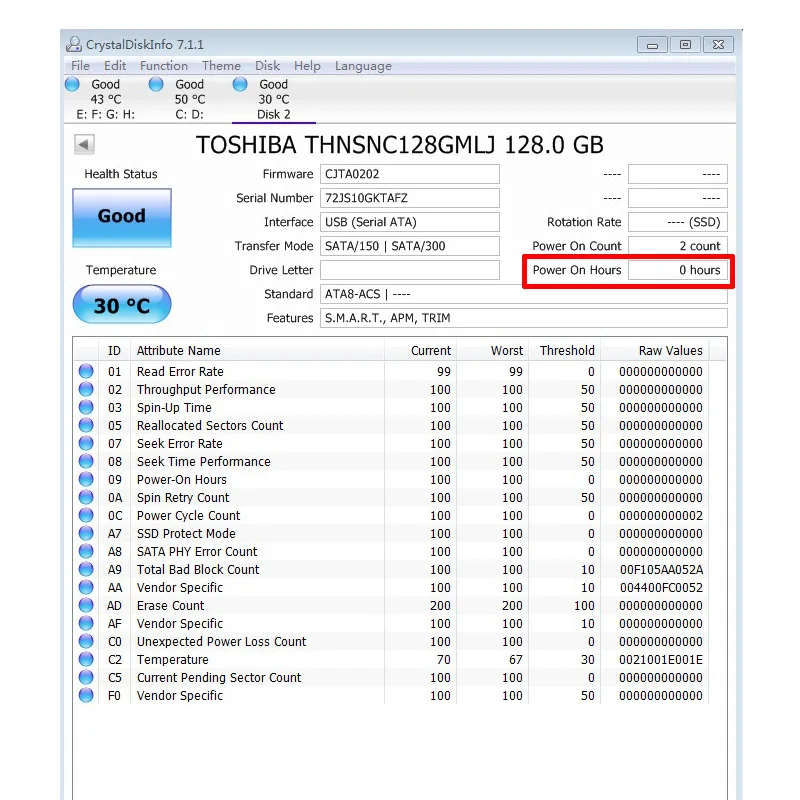 1 8 &quot128GB LIF THNSNC128GMLJ SSD для 2009 Macbook Air A1304 Rev.b Rev.c MC233 MC234 MB543 MB940 Замена HS12UHE|Жёсткие диски