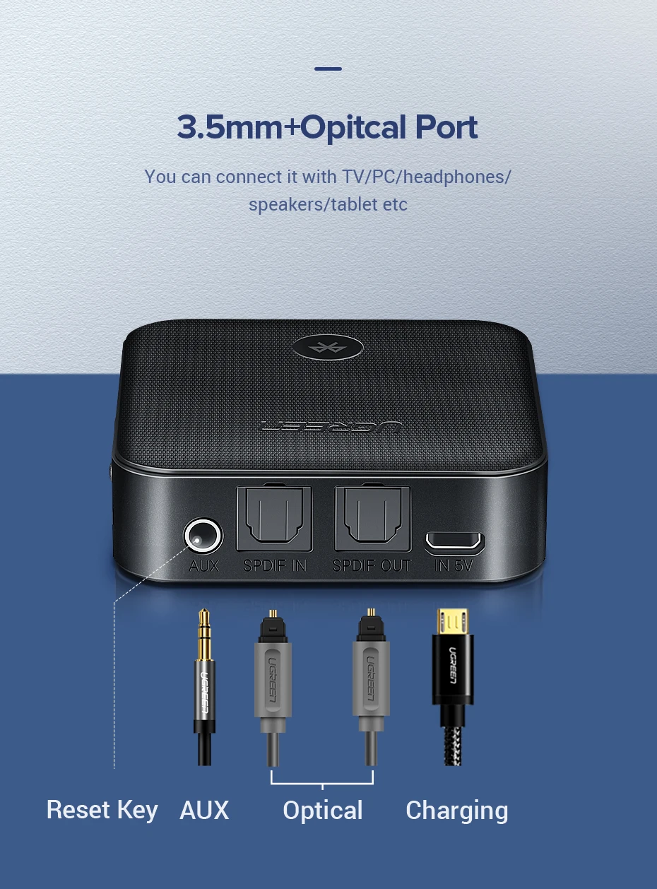 spdif optical aptx ll adaptador para sistema estéreo tv