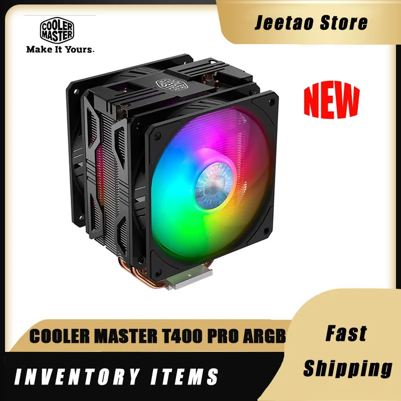 Cooler Master T400 Pro ARGB радиатор с воздушным охлаждением 5 в 3 контакта 12 см двойной