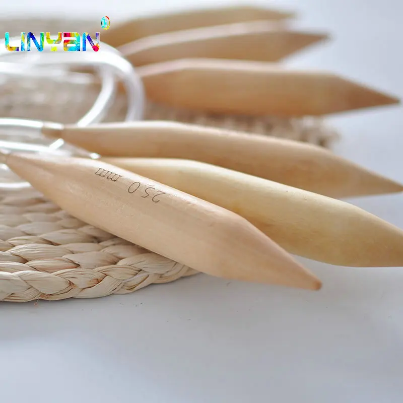 1 шт. круговые спицы для вязания 25 мм длина 80 см|bamboo case|needle plateneedle roller bearing sizes |