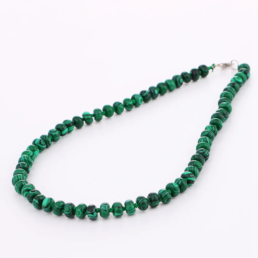 Чокеры из бисера Jewnou малахитовое ожерелье Женская Подвеска со стразами