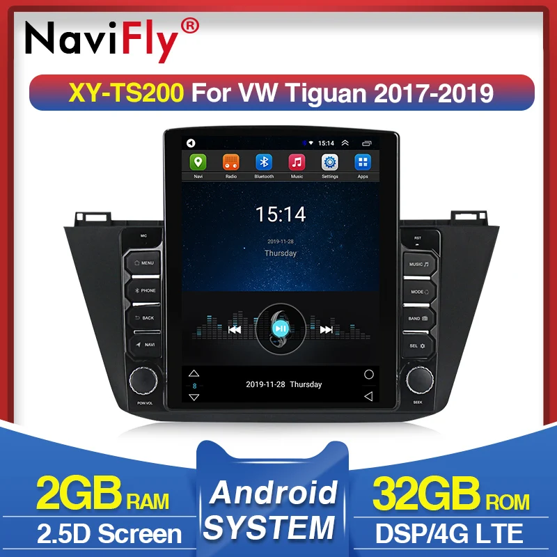 Автомагнитола на Android с 4G LTE головное устройство GPS-навигацией и радио 9 7 дюйма для