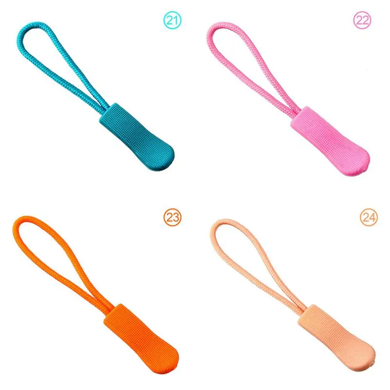 10 шт. цветная сумка на молнии тактический рюкзак подходит для веревок фиксатор