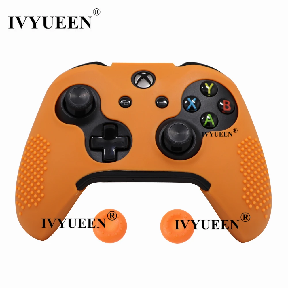 Силиконовый чехол IVYUEEN для microsoft Xbox One X S Slim, защитный чехол с джойстиками, 14 цветов