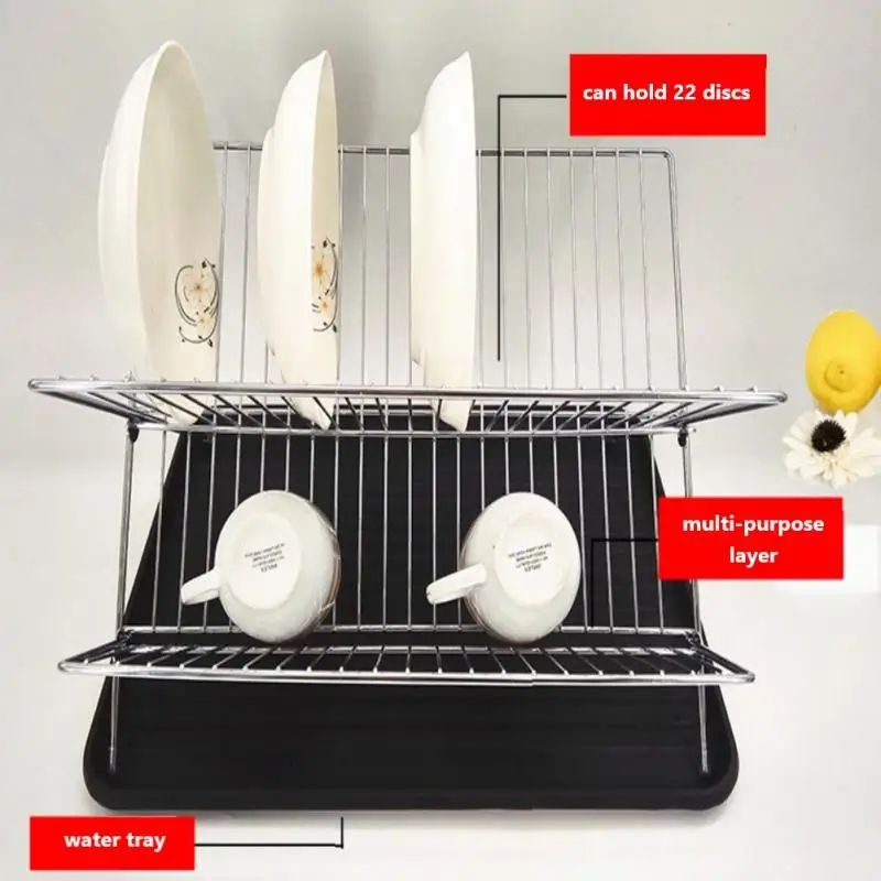 

Carbon Steel Folding Drain Rack Tableware Iron Dish Rack To Dry Dish Storage Rack Kitchen Accessories Gadget Sets