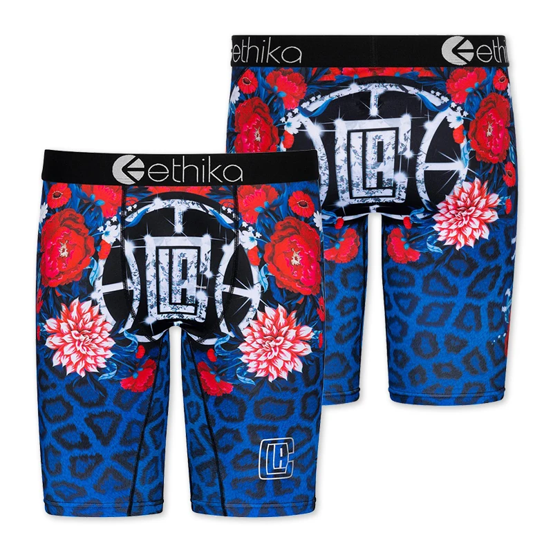 

Canton Hint 2021 New Ethika CLIPPERS DRIP n b a Basketball Team Jersey Men Underwear Ethika Wholesale Boxers Briefs Boxershorts