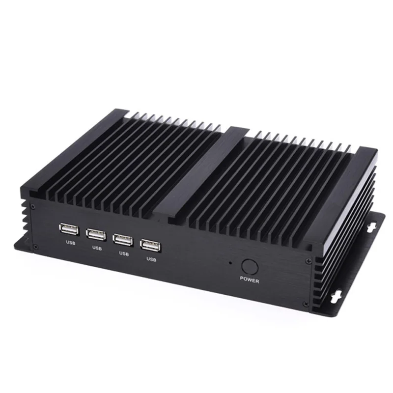 Partaker I2 Intel Celeron 1037u Промышленные ПК 1007u HDMI 4 RS232 двойной NIC 2 LAN 8 USB Wi Fi прочный