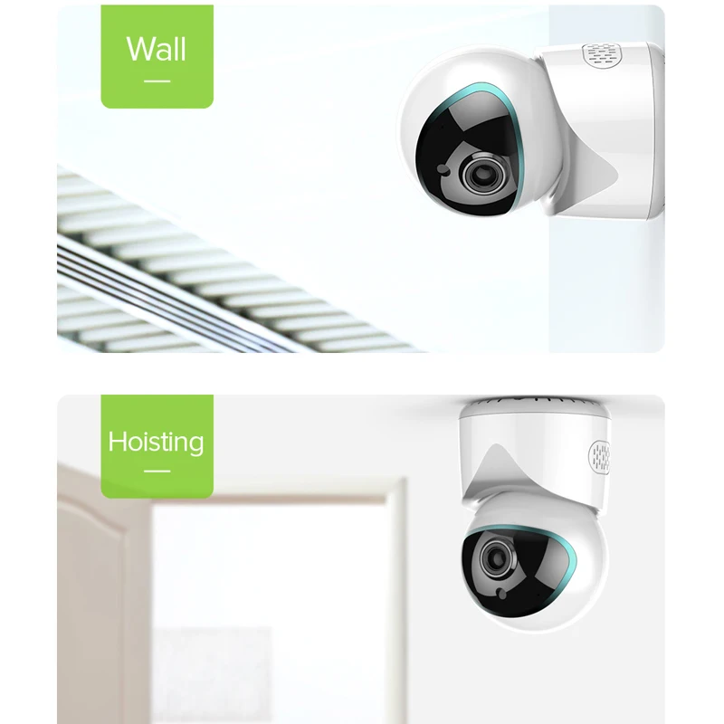 IP камера видеонаблюдения 1080P 2 Мп Wi Fi с автослежением|Камеры видеонаблюдения| |